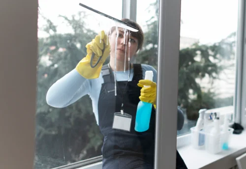 Nettoyage de vitres intérieures et extérieures à Moussy